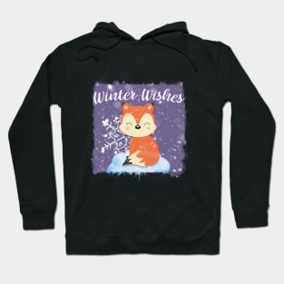 WINTER WISHES FOX Hoodie